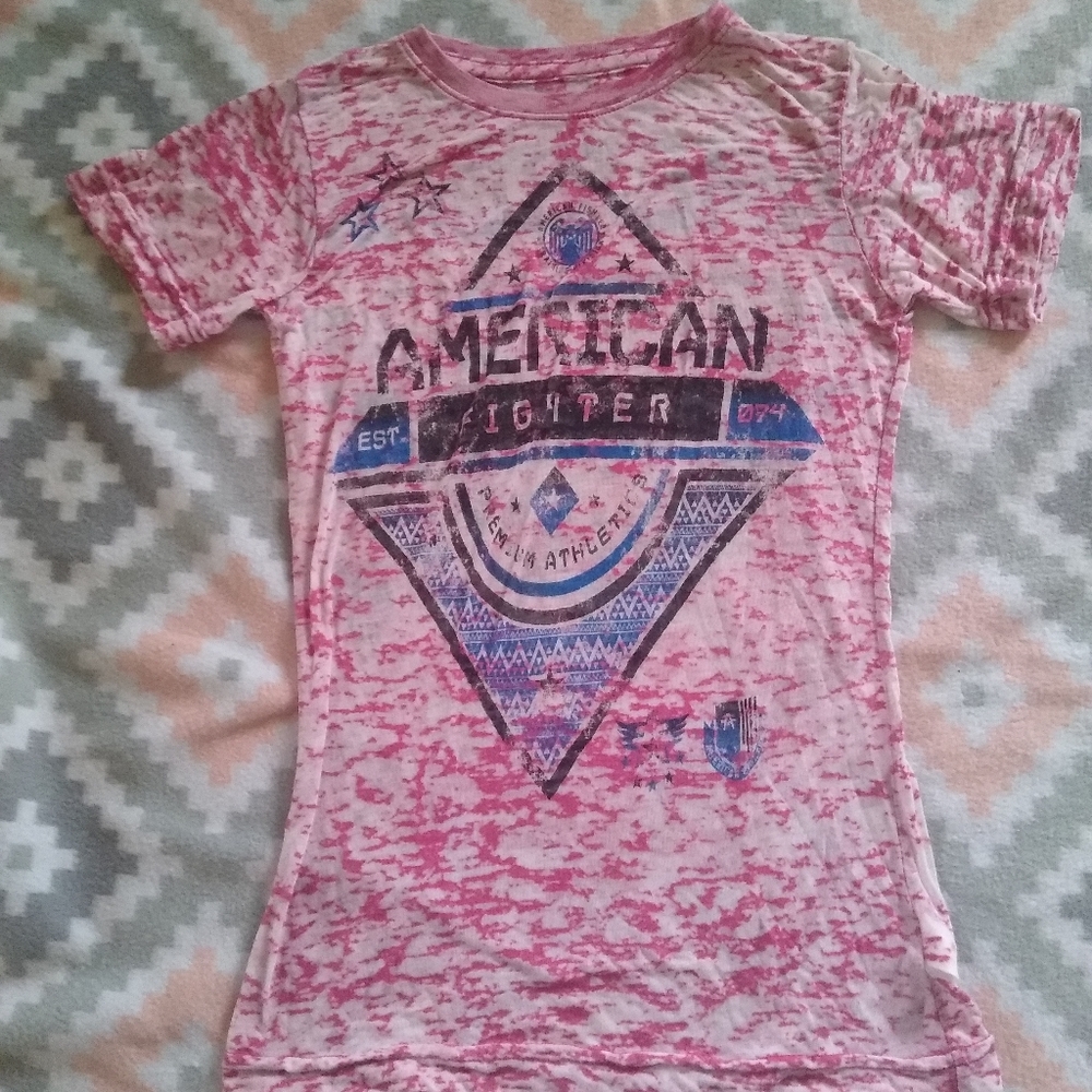 American Fighter tee